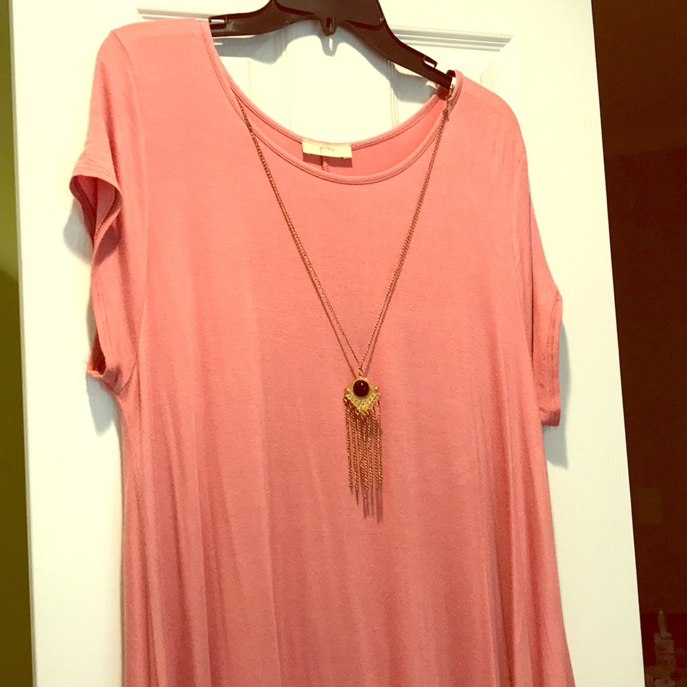 Pink dress